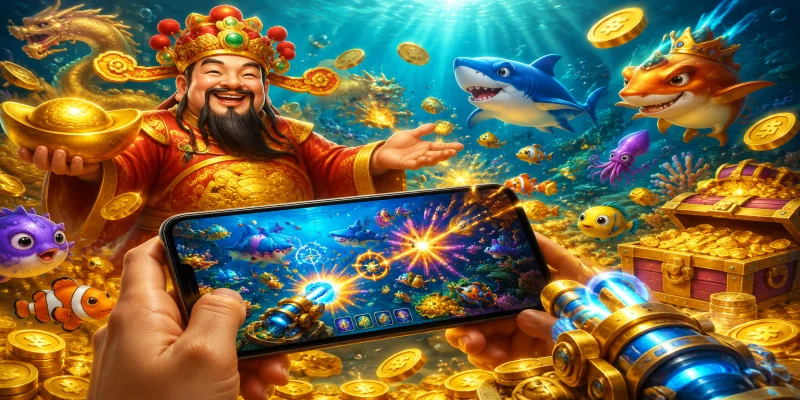 Bắn Cá Thần Tài - Bí Quyết Săn Hũ Đổi Thưởng Lớn Tại SUN52